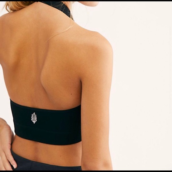 Free People Dream Catcher Halter Black Size M/L - Picture 2 of 5